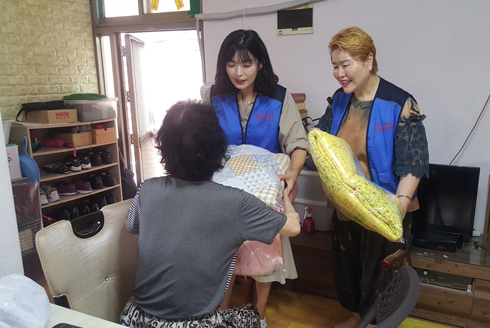부산 북구 구포3동, 취약계층에 ‘찾아가는 이불빨래방’ 운영