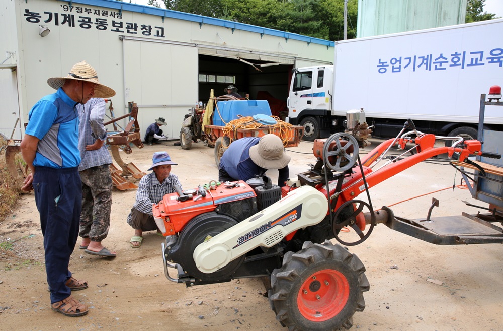 태안군, 직접 찾아가는 농기계 순회수리교육 실시