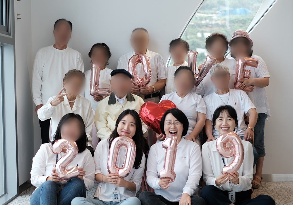 영도구 치매안심센터, 치매환자 가족사진 촬영
