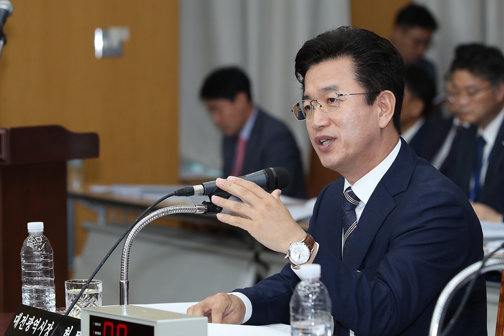 허태정 대전시장, "대전과 충남을 혁신도시로~"