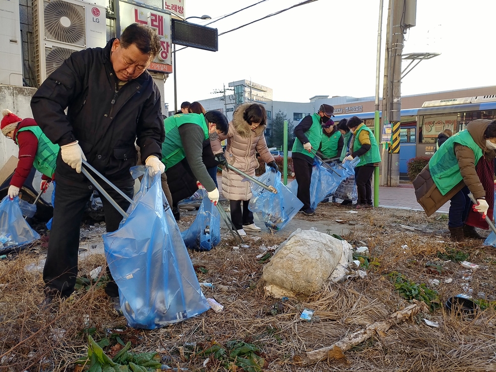 경산시 북부동, 새마을남녀협의회와 설맞이 대청결활동 실시