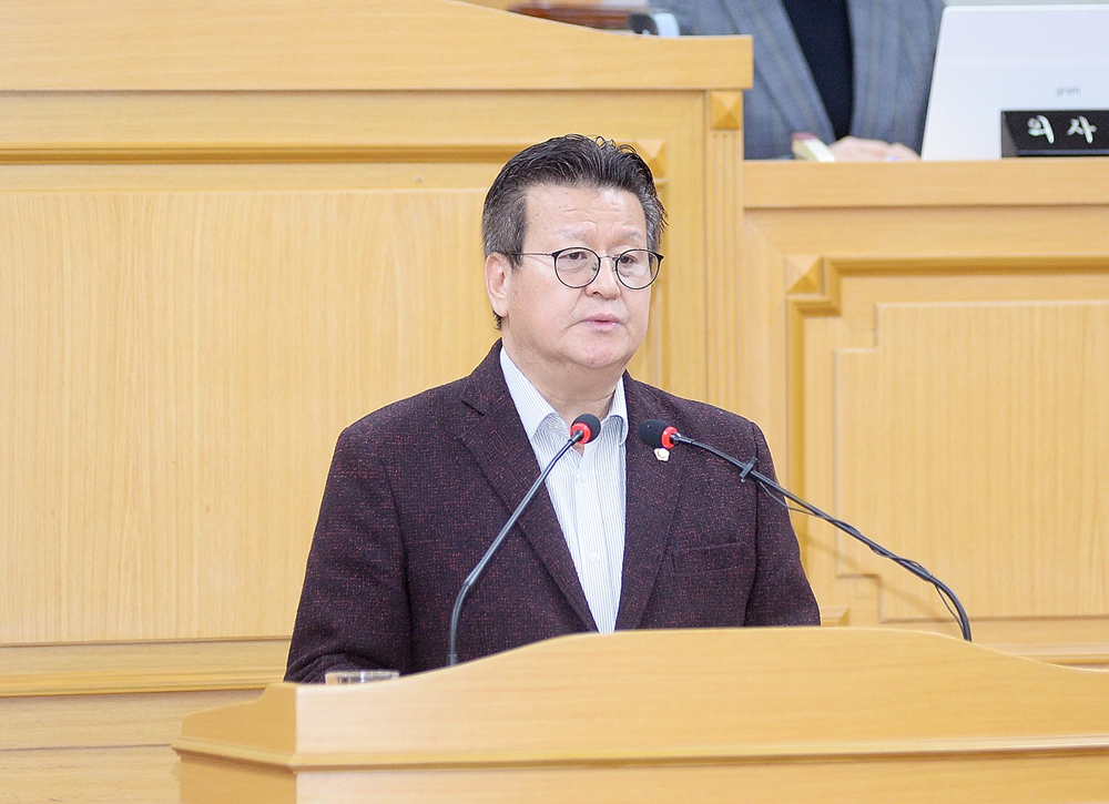안명규 파주시의원, 5분 자유발언 통해 DMZ 관광 재개 촉구 결의문 발표