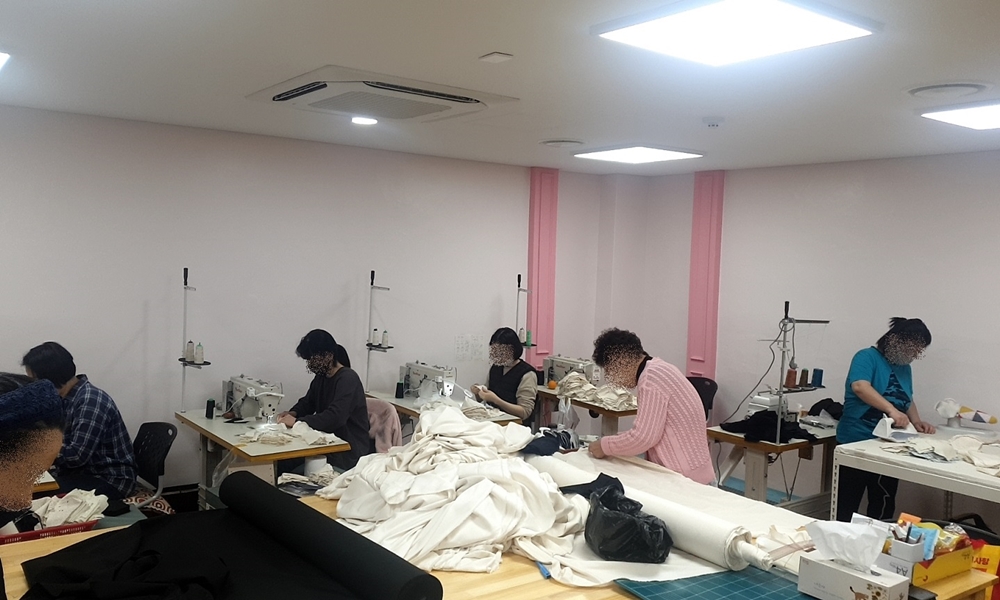 관악구 여성 일자리 인큐베이팅 ‘봄봄’..유기농 면 마스크 제작‧판매