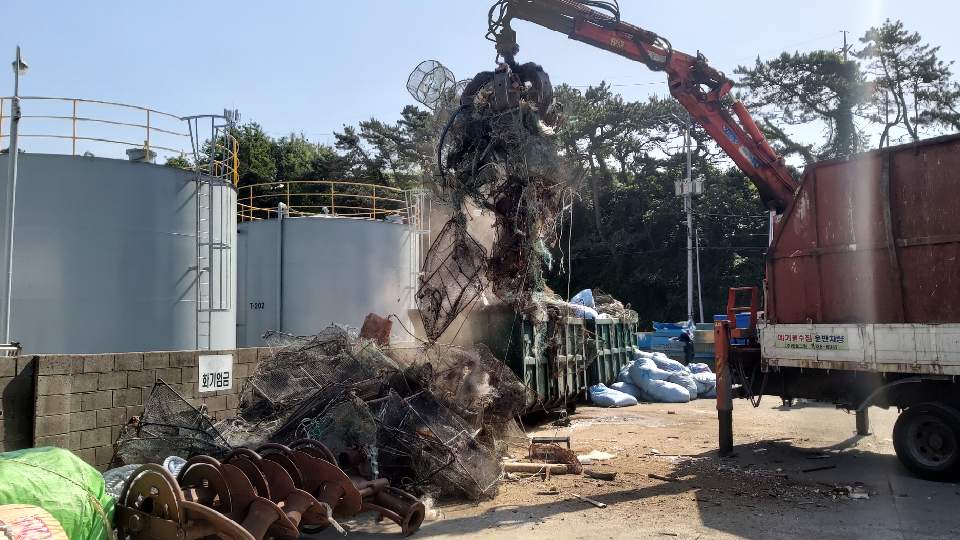 울산 동구, 2020년 조업 중 인양쓰레기 수매사업 추진