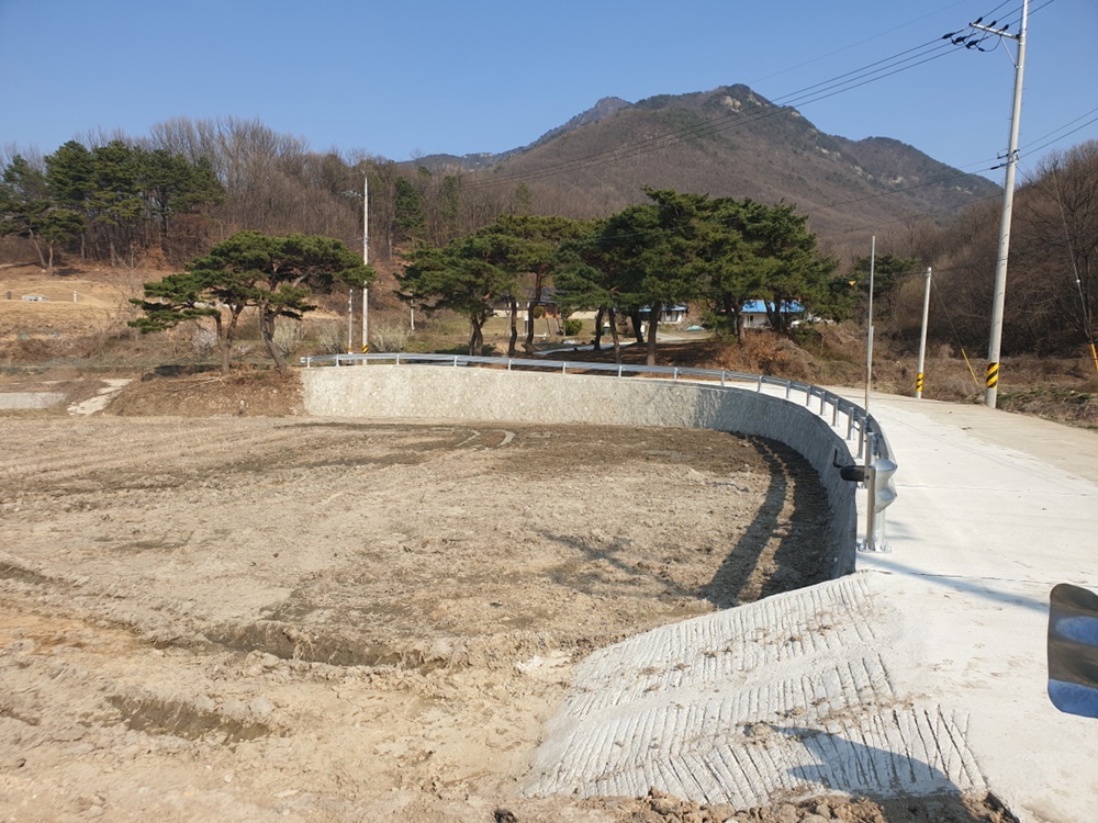 공주시, 비법정 도로 선형개량 및 안전시설 설치사업 추진