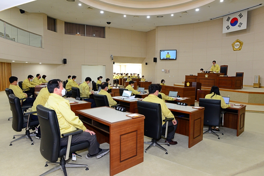 부산진구의회, 코로나19 극복을 위한 긴급 추경안 의결