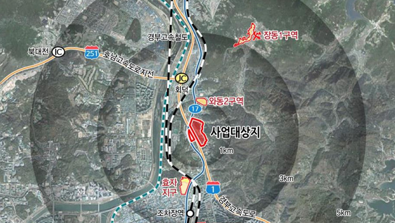 대덕구, 연축지구 개발제한구역 일부해제...도시개발사업 본격 추진