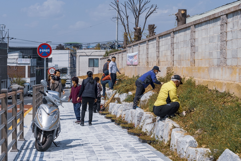 전주시, 호성동 불로문공원 등 14개소 유휴공간에 쌈지정원 조성 완료