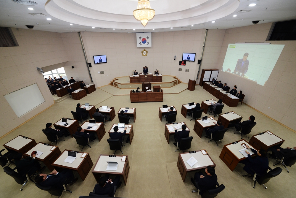 부산진구의회, 제302회 임시회 개회