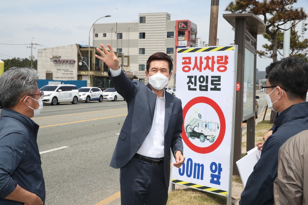 이강덕 포항시장, 도시재생 뉴딜사업 현장점검