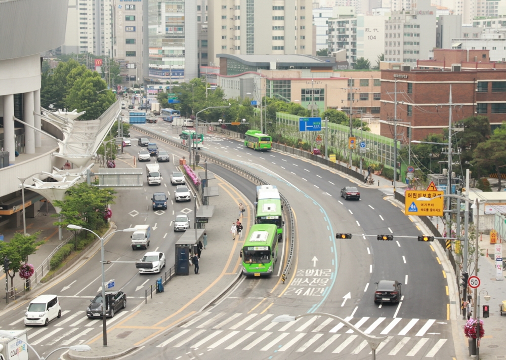 구로구, 고척스카이돔 앞 경인로(인천 방향) 확장