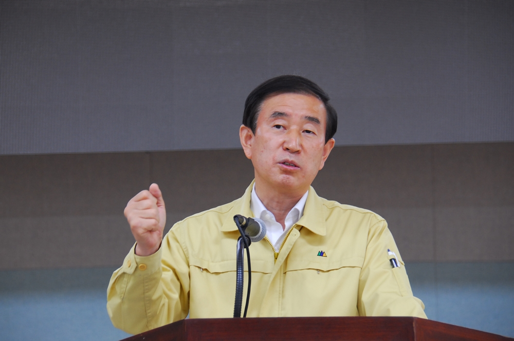 조길형 충주시장, 시정의 가장 시급한 현안은 과수화상병 확산 방지!!