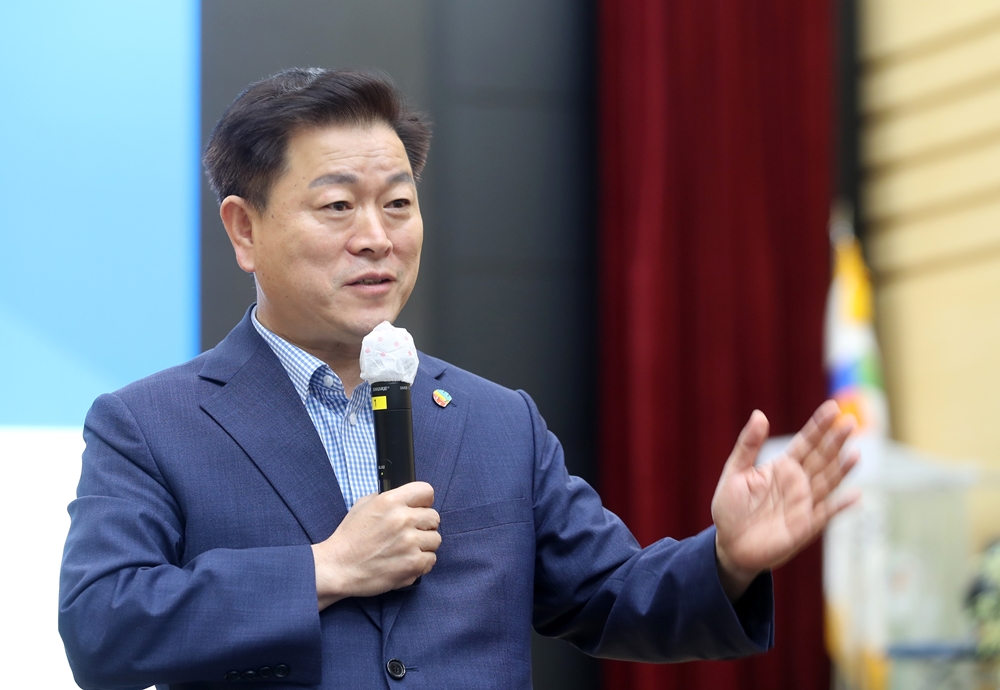박승원 광명시장, “그린뉴딜 관련 분야 집중 투자 경기부양과 고용촉진 이끌겠다”