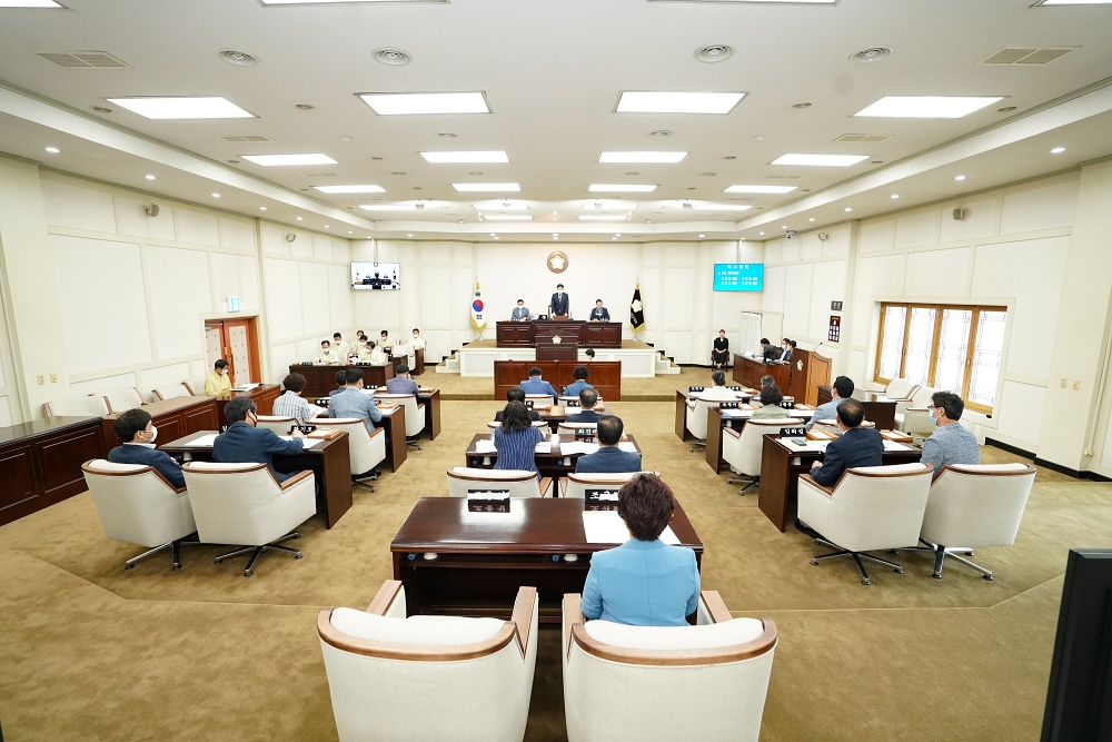 수성구의회, 제8대 후반기 첫 임시회 개회