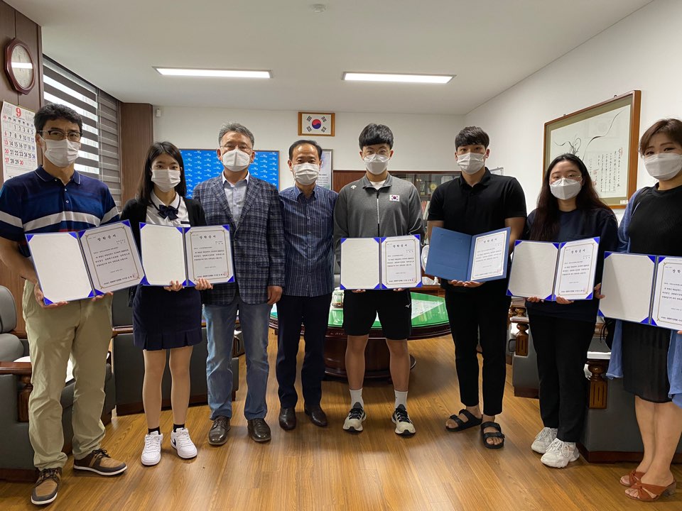 재단법인 봉평태기장학회, 2020년 장학금 전달