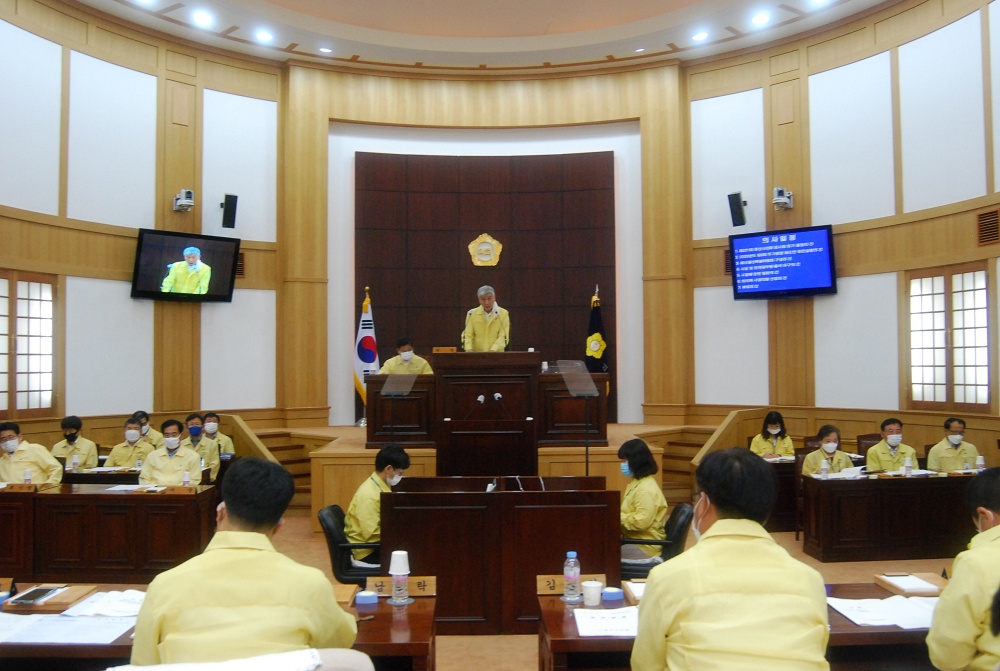 경산시의회, 후반기 원구성 이후 첫 임시회 개회