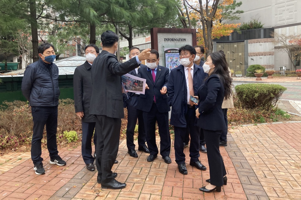 광주 북구의회 안전도시위원회, 운암동 스쿨존 교통사고 현장 점검