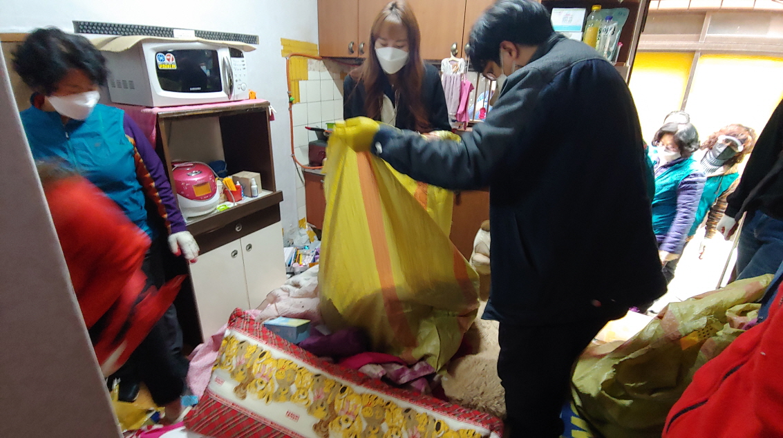 금정구, 저장강박 의심가구 주거환경 개선