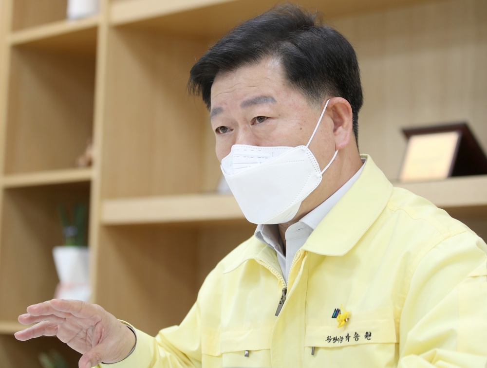 박승원 광명시장, 경기도 6개 시와 ‘소상공인 임대료 감면대책 촉구 공동성명 발표’