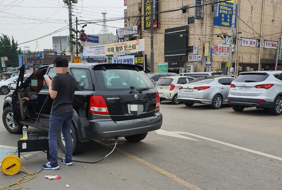 김포시, 겨울철 미세먼지 대비 자동차 배출가스 특별점검 실시
