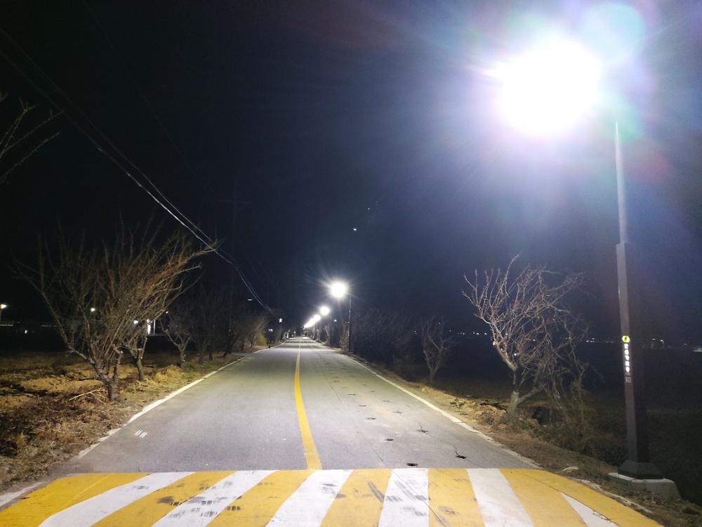 속초시, 안심가로등 설치사업 완료