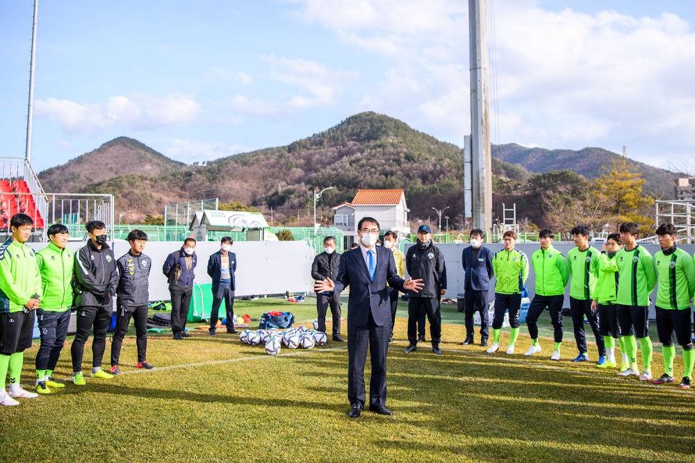 남해군, 전지훈련팀 유치…방역과 경제활성화 동시에