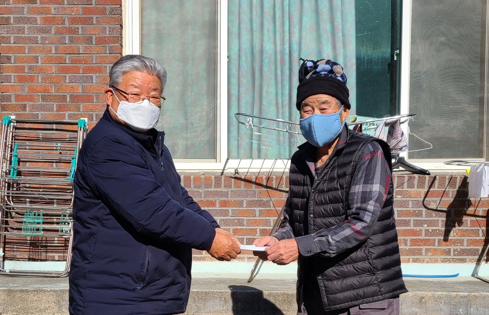 정선 북평면 나전 2리, 마을기금으로 재난지원금 지급