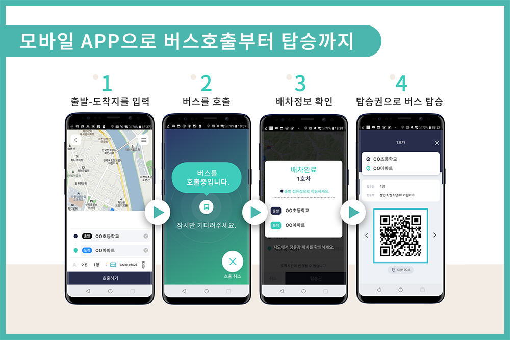 화천군, 청소년 교통편의 증진 위한 '스마트 안심셔틀’ 도입