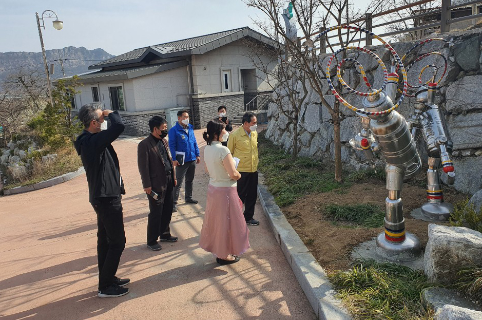순창군 적성 구남마을, 미술인 마을로 변신중