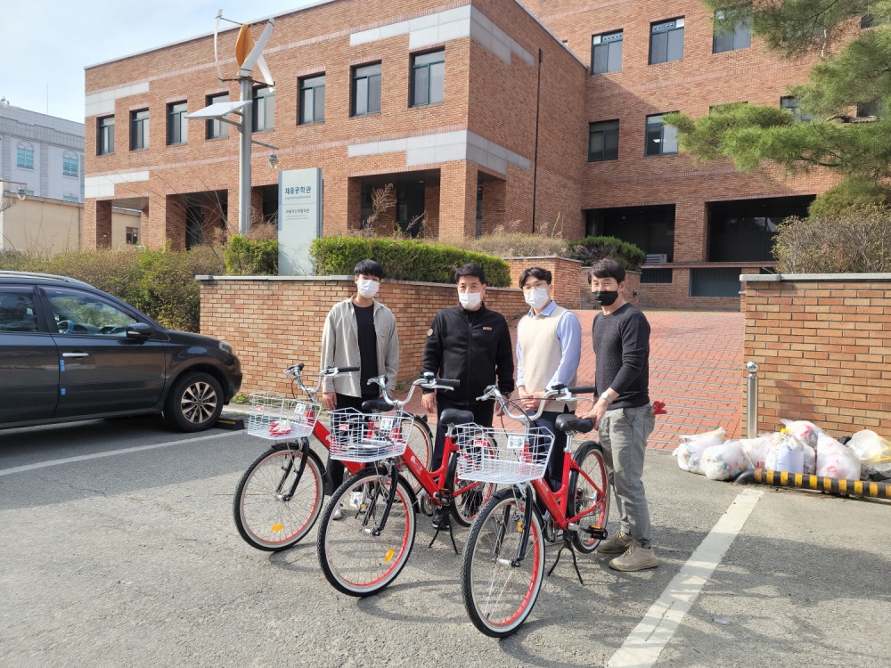 공영자전거 ‘꽃싱이’로 자전거 조형물 만든다!