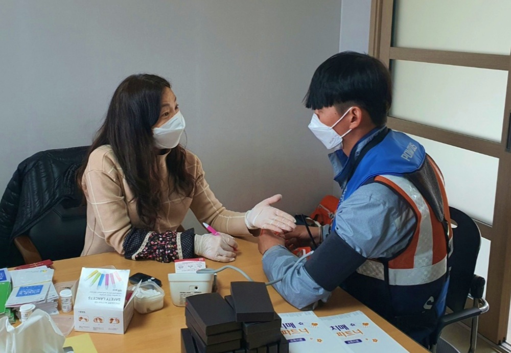 강릉시, 삼성물산과 함께 '내 혈관의 나이는?' 캠페인 실시
