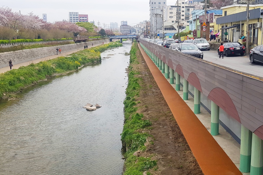 사상구, 학장천 내 악취발생지가 주민 여가 생활지로 재탄생