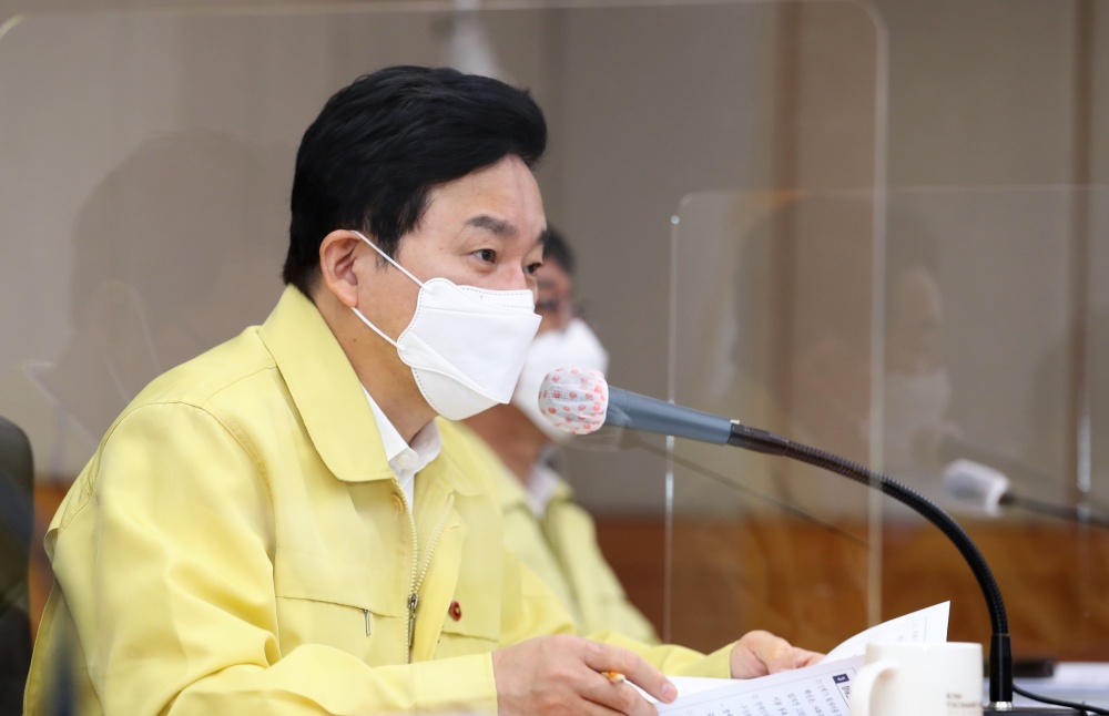 원희룡 제주지사, 지속가능한 복지 제주 위해 최선 당부