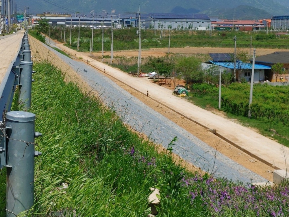 장성군, 군비 5억원 투입해 산업단지 수해복구 우기(雨期) 전 완료