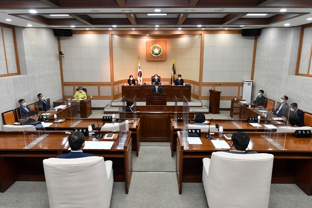 정선군의회, 2021년 제1회 추경 5,172억원 규모 원안 가결