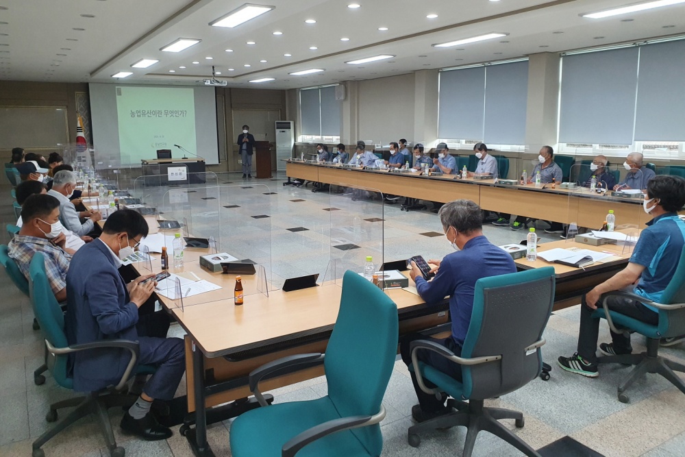 서천군, 한산모시농업 국가중요농업유산 등재 주민 교육 실시