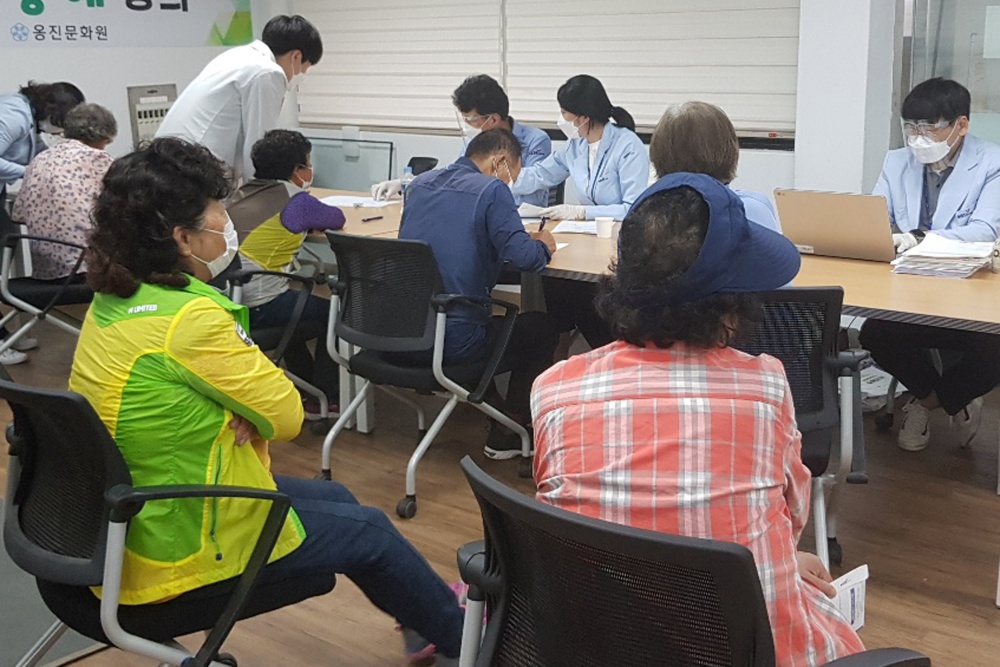 옹진군, 찾아가는 주민건강검진 실시