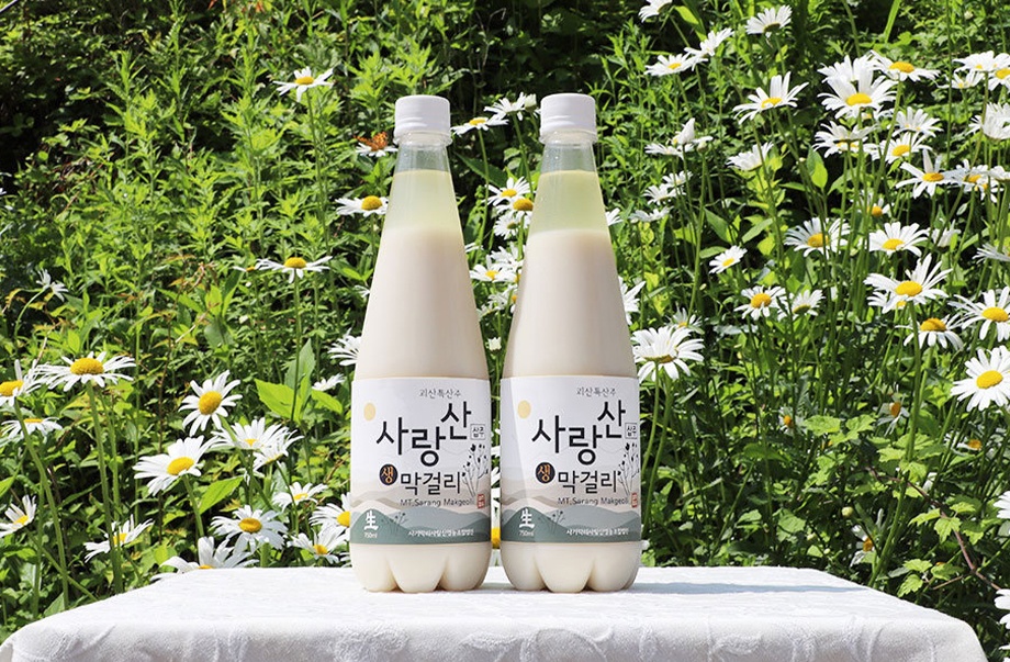 괴산군 지역특산주 ‘사랑산 삽주 막걸리·사랑산 BLUE’ 출시