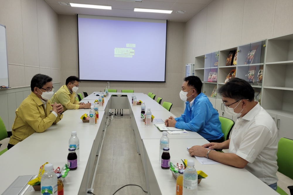 노박래 서천군수, 장항국가산단 기업 애로사항 청취 및 임직원 독려