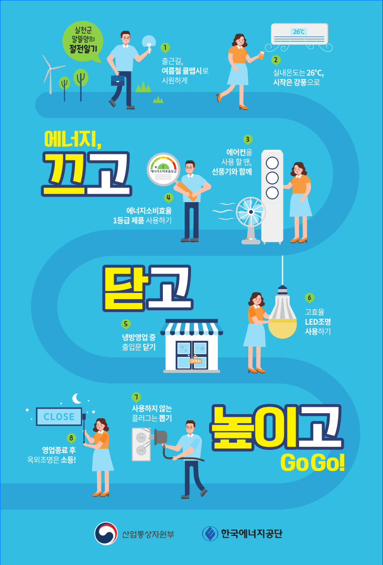 고성군, 여름철 에너지절약 대책 추진