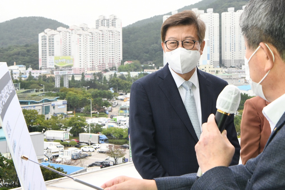 박형준 부산시장, “첨단 산업메카, 센텀2지구조성으로 15분 도시 밑거름 만들것”