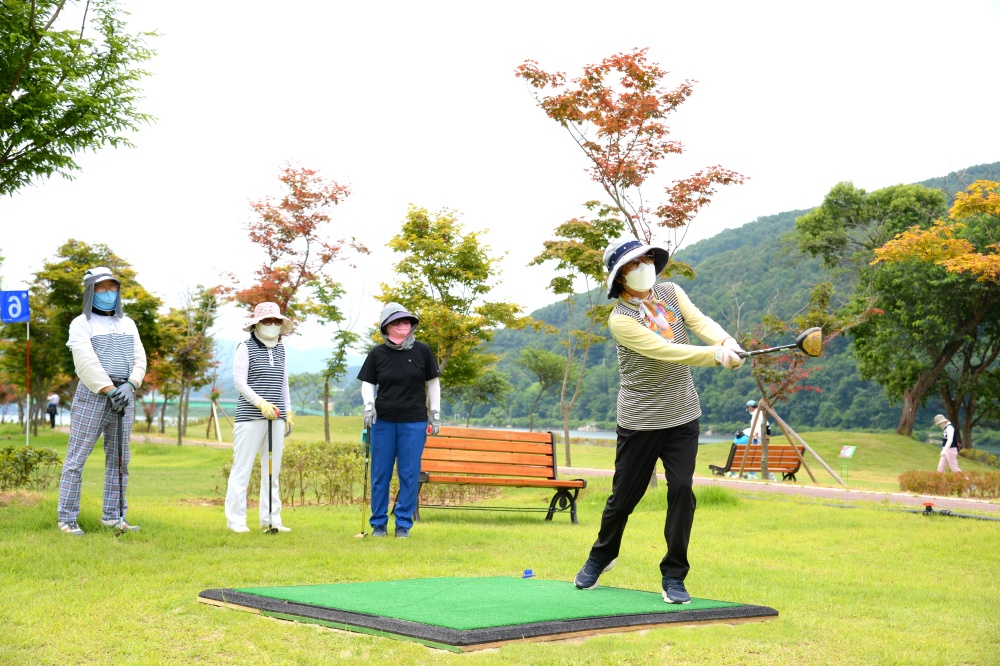'제1회 화천군수배 파크골프대회' 25일 산천어 파크골프장에서 개최