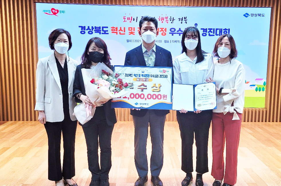안동시 치매보듬마을, 2021 경상북도 혁신 및 적극행정 우수사례 경진대회 ‘우수’ 수상