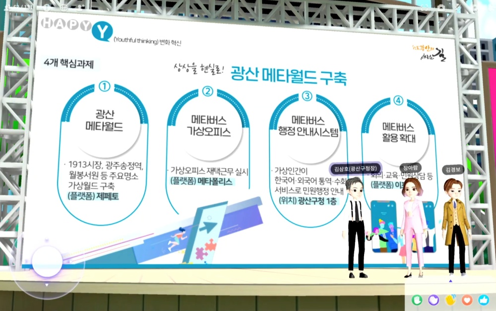 포스트코로나 선도 행복광산, 메타버스서 ‘첫발’