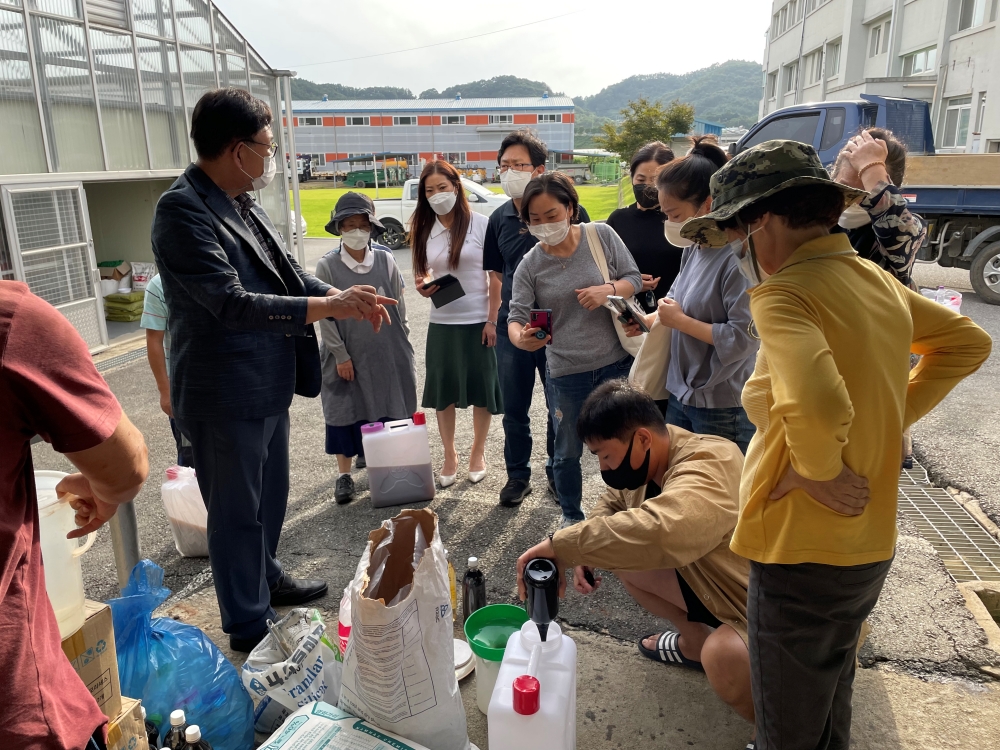 괴산군 친환경농업대학, 유기농업기능사과정 응시자 9명 전원 합격