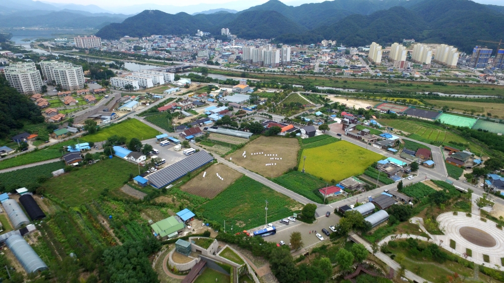 양구군 양구읍 정림1리 명칭 박수근마을리로 변경 가시화