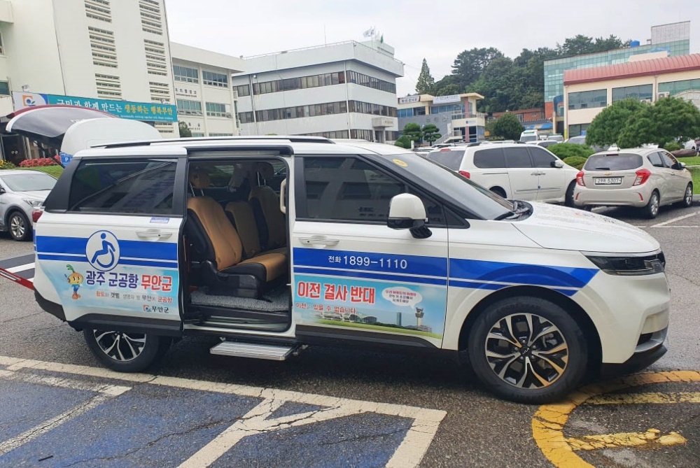 무안군, 교통약자 콜택시 24시간 즉시콜 ‘큰 호응’