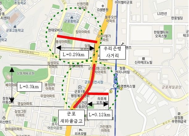 군포시, 한전주 지중화사업 2단계 내년 하반기 착공