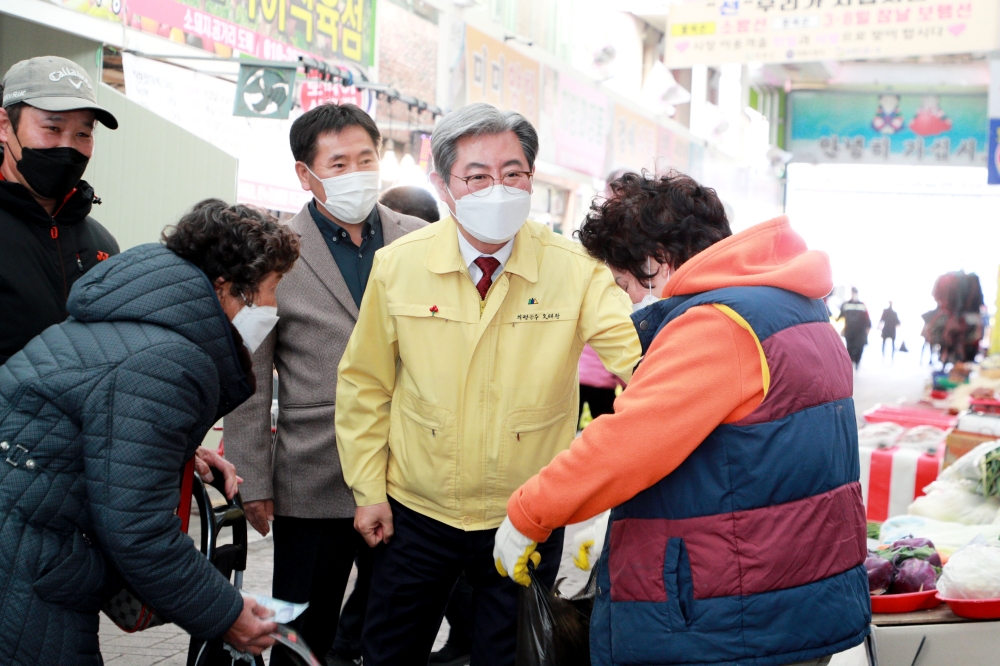 오태완 의령군수, 새해 첫 행보는 '민생속으로'