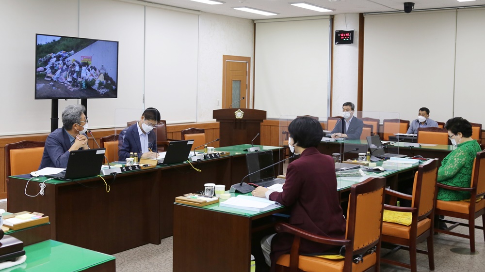 2022년 통영시의회,  전자회의시스템으로 의정활동 첫 출발